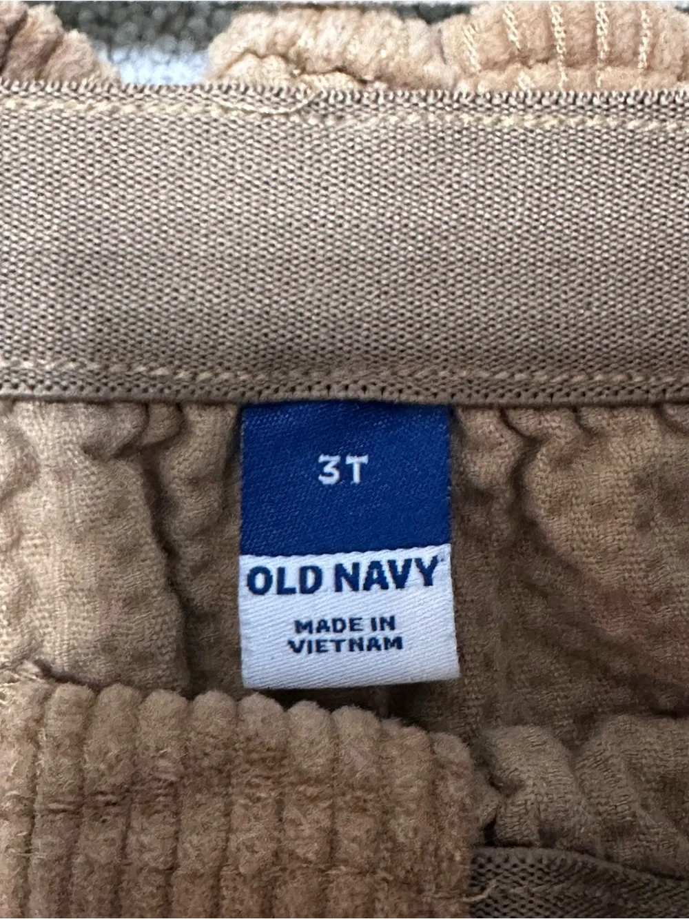 Old Navy Girls Corduroy Skirt in Brown with Heart Pockets